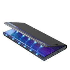 IZMAEL Knížkové otevírací pouzdro pro Samsung Galaxy Note 20 - Černá KP9656