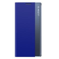 IZMAEL Knížkové otevírací pouzdro pro Samsung Galaxy S21 FE - Modrá KP24673