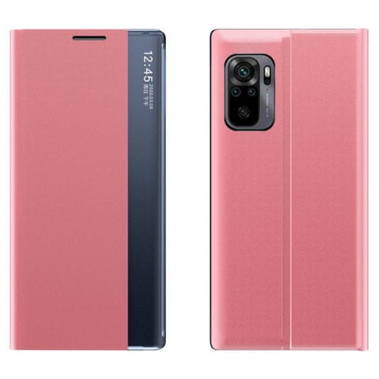 OEM New Sleep knížkové pouzdro na Xiaomi Poco F3 / Mi 11i pink