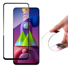 MG Nano Flexi Hybrid ochranné sklo na Samsung Galaxy M51, černé