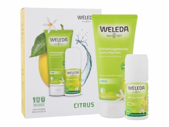 Weleda 200ml citrus, sprchový krém