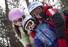 Baby Banz Dětské lyžařské brýle SKIBANZ růžové