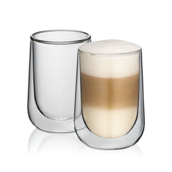 Kela Sklenice na latte macchiato FONTANA sada 2 ks 250 ml