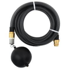 Petromila Sací hadice s mosaznými konektory černá 1,1" 4 m PVC