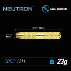 Winmau Šipky Steel Neutron - Style 4 - 23g