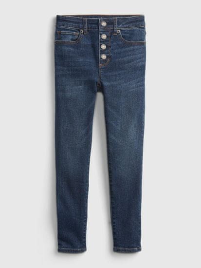 Gap Dětské džíny kids high-rise distressed ankle jeggings with washwell&#153