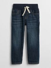 Gap Dětské džíny pull-on slim jeans with Washwell 18-24M