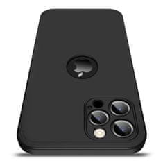 GKK Ochranné pouzdro GKK 360 - Přední a zadní kryt celého mobilu pro Apple iPhone 12 - Černá KP9559
