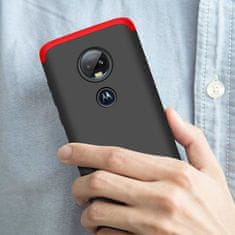 GKK Ochranné pouzdro GKK 360 - Přední a zadní kryt celého mobilu pro Motorola Moto G7 - Černá/Červená KP13317