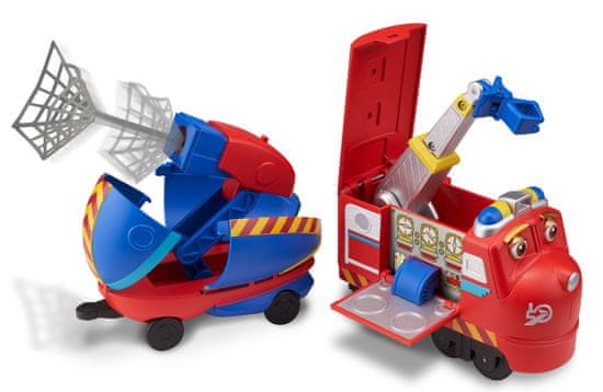 Chuggington Veselé vláčky Pop&Transform Wilson záchranář