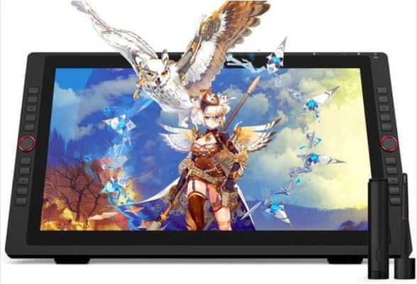 Grafický tablet XPPEN Artist 22R Pro (A22RP) 8192 úrovní tlaku artist umělecká tvorba práce náklon 60 stupňů 20 tlačítek 2 kruhové voliče