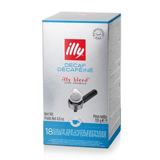 illy Espresso bez kofeinu ESE pody 18 ks