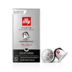 illy Espresso Forte, 10 ks kapslí kompatibilních s Nespresso®* kávovary