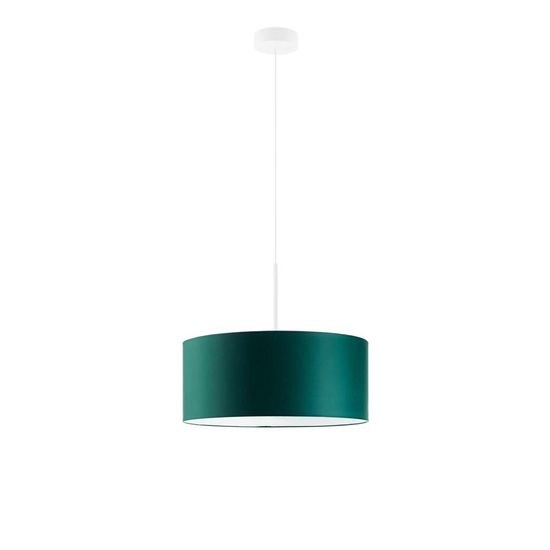 LYSNE.PL Stropní lampa SINTRA fi 40 cm 3xE27 dno, bílý rámeček