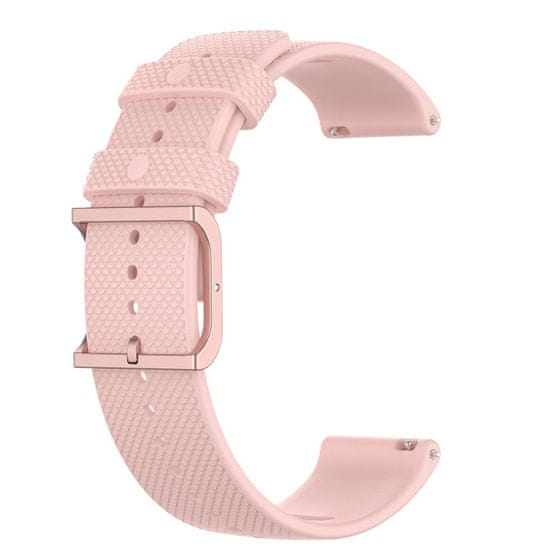 BStrap Silicone Rain řemínek na Garmin Vivoactive 3, pink