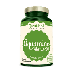 GreenFood Nutrition Aquamin + Vitamin D3 60 kapslí