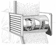 Ventilátor AUTO 150T s časovačem