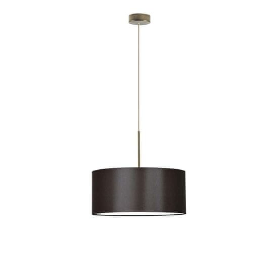 LYSNE.PL Lustrová lampa SINTRA fi 40 cm 3xE27 dno,Starý zlatý rámeček. rámeček