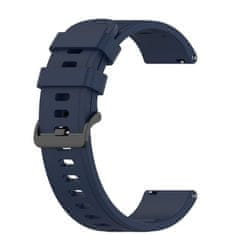 BStrap Silicone řemínek na Xiaomi Amazfit GTR 42mm, dark blue