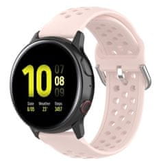 BStrap Silicone Dots řemínek na Garmin Venu 2 Plus, pink