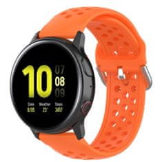 BStrap Silicone Dots řemínek na Xiaomi Watch S1 Active, orange