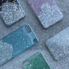 WOZINSKY Wozinsky Star Glitter silikonové pouzdro pro Huawei P40 Lite/Nova 6 SE/Nova 7i - Zelená KP10329