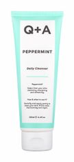 Q+A 125ml peppermint daily cleanser, čisticí gel