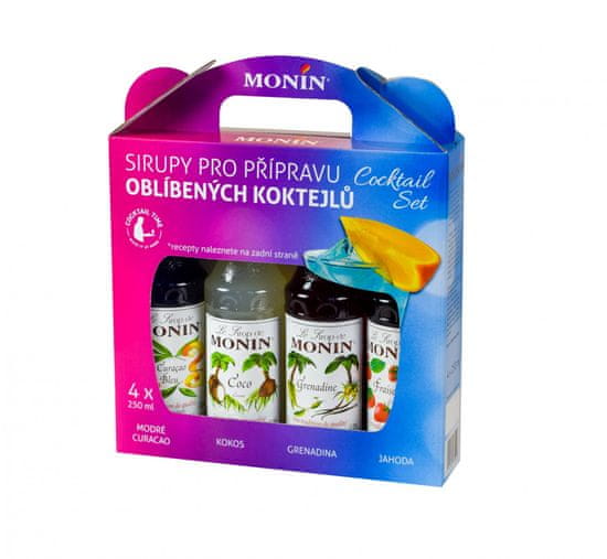 MONIN Cocktail box 4 x 0,25 l