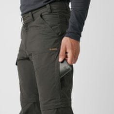 Fjällräven Karl Pro Zip-off Trousers M, tmavě zelená, 52