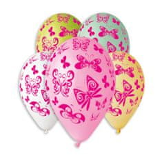 Gemar OB balónky GS110 Motýlci 100 ks