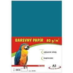 STEPA Barevný papír A3/100/80g - světle modrý