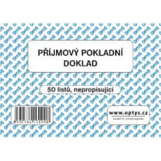 Optys 1310 - Příjmový doklad jedn. A6, 50 listů - 5 balení