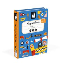 Janod Magnetická kniha Magnetibook Dopravní prostředky