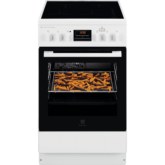 Electrolux elektrický sporák SteamBake LKI564202W