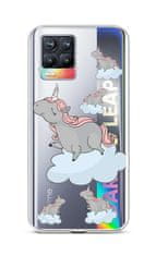 TopQ Kryt Realme 8 silikon Grey Unicorns 61493