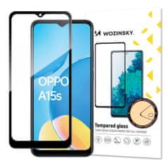 WOZINSKY Wozinsky ochranné tvrzené sklo pro Oppo A15/A15s - Černá KP13259