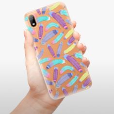 iSaprio Silikonové pouzdro - Feather Pattern 01 pro Huawei Y5 2019