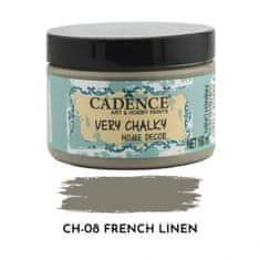 Aladine Křídová barva Cadence Very Chalky 150 ml - French linen hnědá francouzský len 