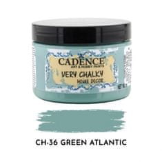 Aladine Křídová barva Cadence Very Chalky 150 ml - green atlantic atlantická zelená