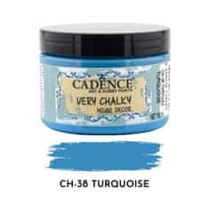 Aladine Křídová barva Cadence Very Chalky 150 ml - turquoise tyrkysová