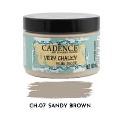 Aladine Křídová barva Cadence Very Chalky 150 ml - sandy brown písková