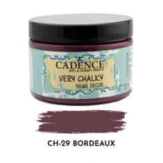 Aladine Křídová barva Cadence Very Chalky 150 ml - bordeaux bordó