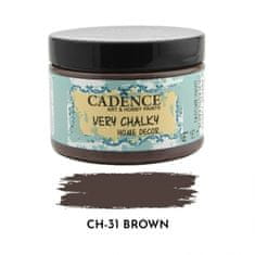 Aladine Křídová barva Cadence Very Chalky 150 ml - brown hnědá