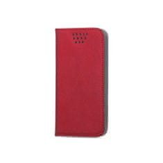MobilMajak Pouzdro / obal na telefon univerzální 4,5-5,0" červené - knížkové Smart Magnet
