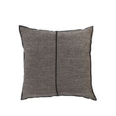 CASAMANCE Dekorační polštář LINEN 45 x 45 cm, noir de lune beige