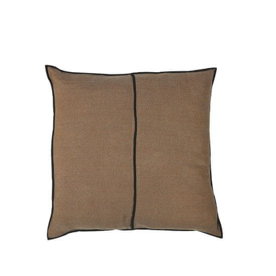 CASAMANCE Dekorační polštář LINEN 45 x 45 cm, mordore gris