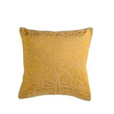 CASAMANCE Dekorační polštář PALEM 45 x 45 cm, jaune or