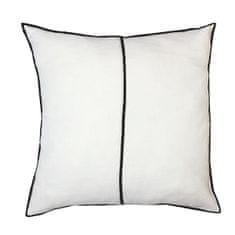 CASAMANCE Dekorační polštář LINEN 65 x 65 cm, blanc patale