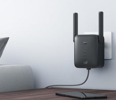 Praktikus Xiaomi WiFi vezeték nélküli hatótávolság-bővítő AC1200 (30859) Wi-Fi 2.4GHz 5GHz 300 867Mbps 