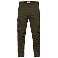 Fjällräven Karl Pro Zip-off Trousers M, tmavě zelená, 52